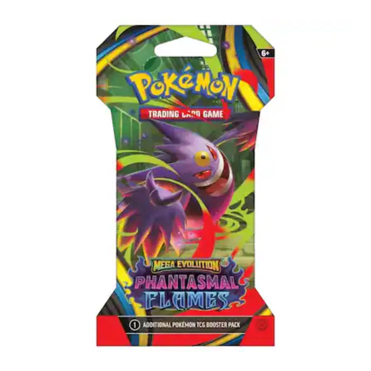 Pokemon TCG Mega Evolution - Phantasmal Flames Sleeved Booster Pack