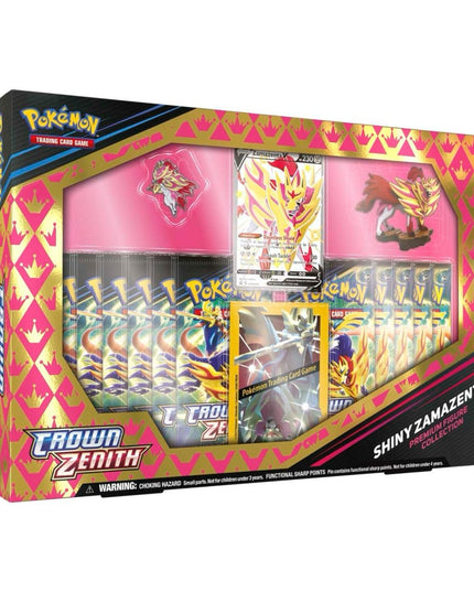 Pokemon TCG Sword & Shield - Crown Zenith Shiny Zamazenta Premium Figure Collection Box