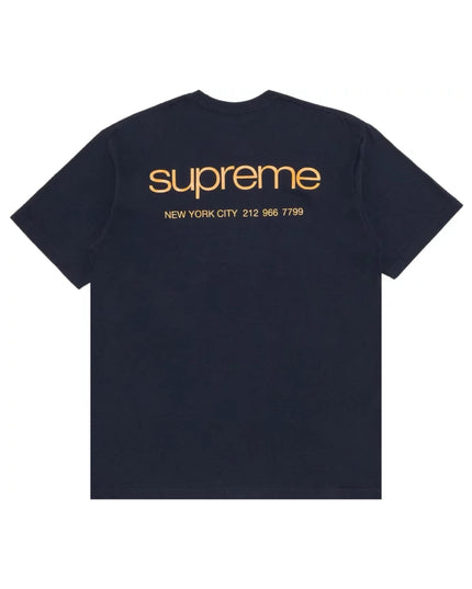 Supreme NYC Tee - Navy (FW23)