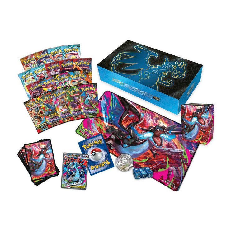 Pokemon TCG Mega Evolution - Charizard X ex Ultra-Premium Collection