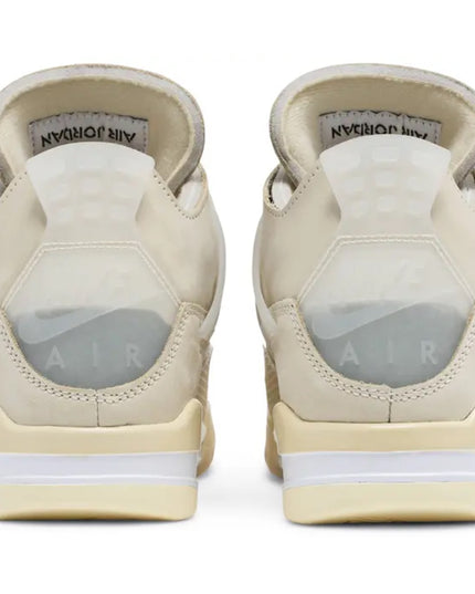 Off-White x Air Jordan 4 Retro SP 'Sail' (Women's)
