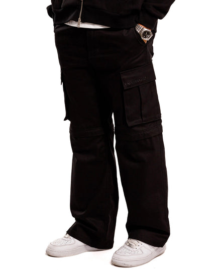 UNDERRATED Zip-Off Cargo Pant - Black
