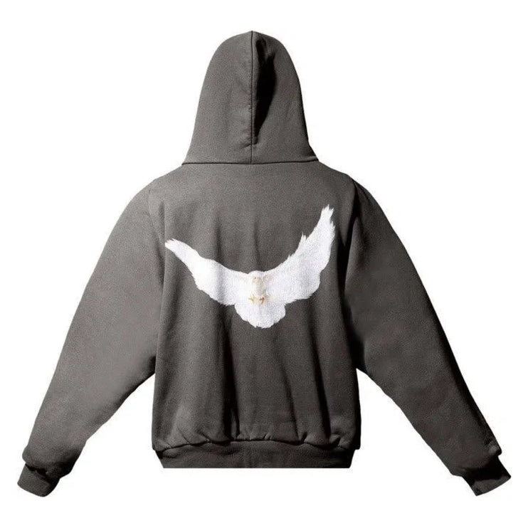 Yeezy x GAP Engineered by Balenciaga Dove Shrunken Hoodie - Dark Grey