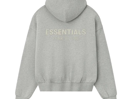 FEAR OF GOD ESSENTIALS Classic Fleece Hoodie - Concrete Heather (SS25)