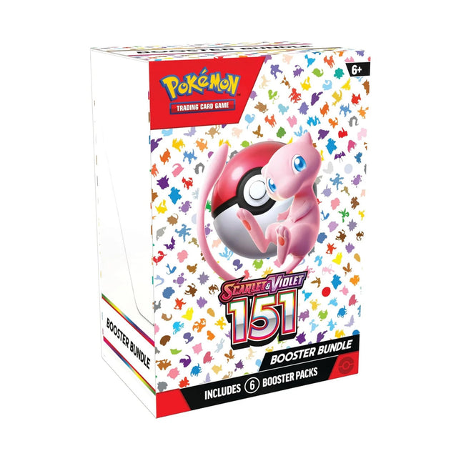 Pokemon TCG Scarlet & Violet - 151 Booster Bundle (6 Packs)