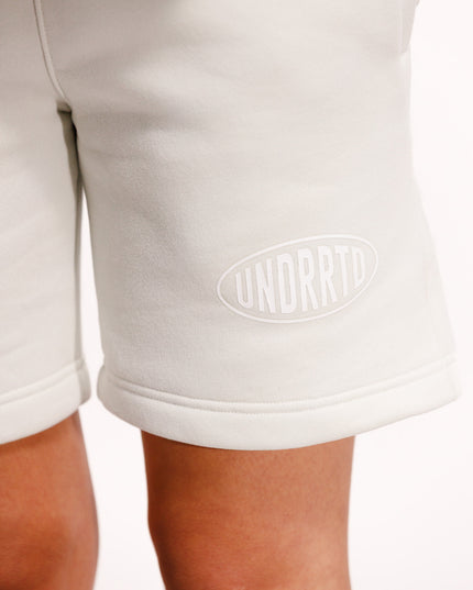 UNDERRATED Stamp Sweatshorts - Light Bone