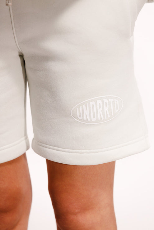 UNDERRATED Stamp Sweatshorts - Light Bone