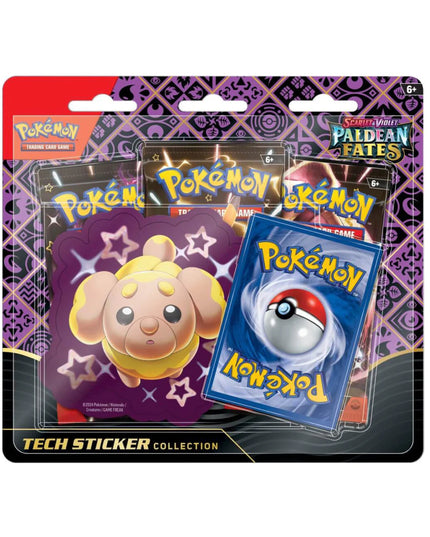Pokemon TCG Scarlet & Violet - Paldean Fates Tech Sticker Collection