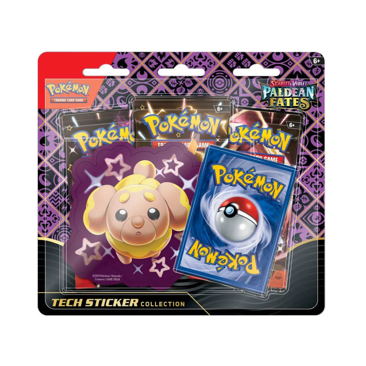 Pokemon TCG Scarlet & Violet - Paldean Fates Tech Sticker Collection