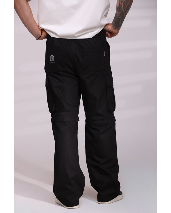 UNDERRATED Zip-Off Cargo Pant - Black