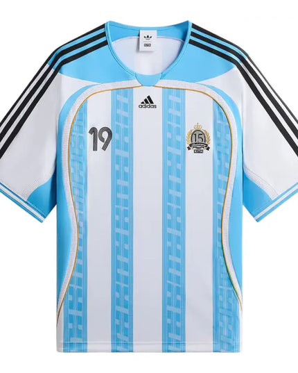 Kith x Messi For Adidas Football Jersey - Blue/White