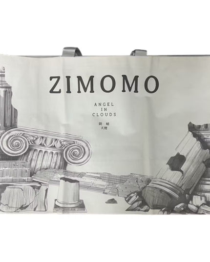 Pop Mart The Monsters Labubu Zimomo Angel in Clouds Figure (w/ Tote Bag)