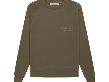 FEAR OF GOD ESSENTIALS Crewneck - Wood (Fall 22)