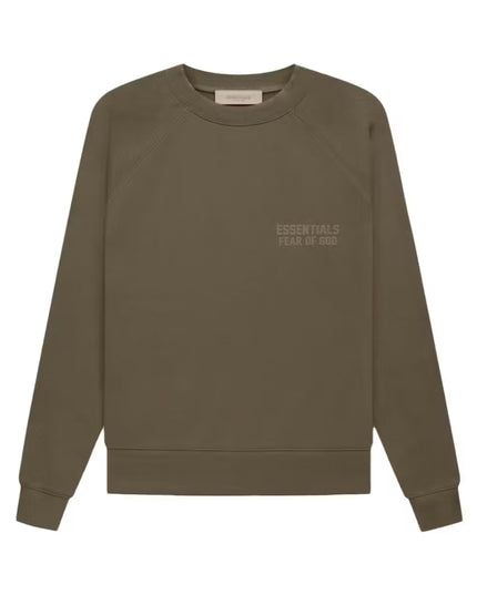 FEAR OF GOD ESSENTIALS Crewneck - Wood (Fall 22)