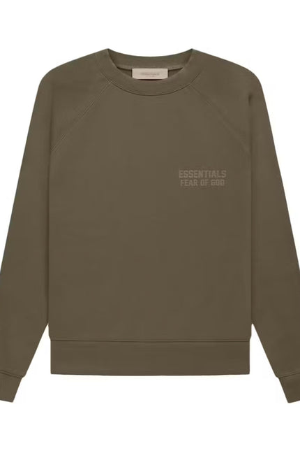 FEAR OF GOD ESSENTIALS Crewneck - Wood (Fall 22)