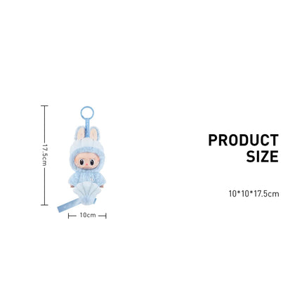 Pop Mart Labubu Hide and Seek In Singapore Series Vinyl Plush Pendant