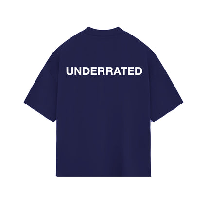 UNDERRATED Classic Logo T-Shirt - Navy