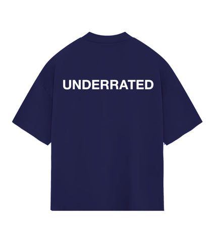 UNDERRATED Classic Logo T-Shirt - Navy