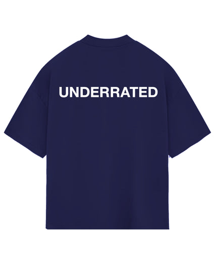 UNDERRATED Classic Logo T-Shirt - Navy