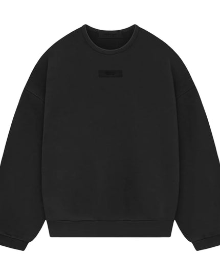 FEAR OF GOD ESSENTIALS Crewneck - Jet Black (SS24)