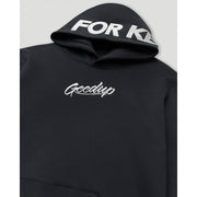 GEEDUP PFK/Script Hoodie - Charcoal