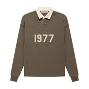 FEAR OF GOD ESSENTIALS 1977 Rugby Jumper - Wood (SS22) (EOFY)