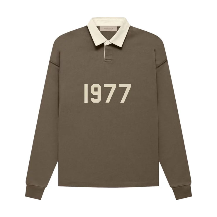 FEAR OF GOD ESSENTIALS 1977 Rugby Jumper - Wood (SS22)