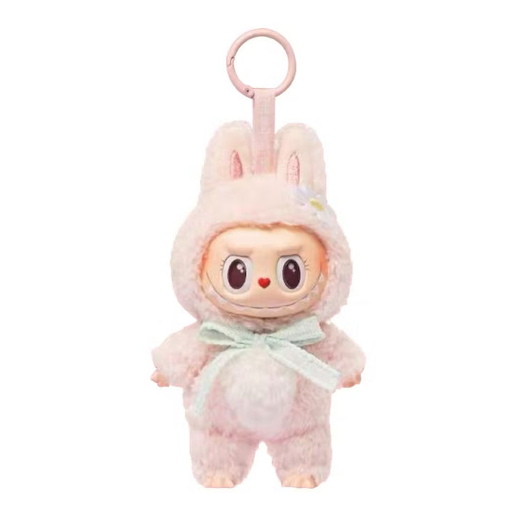 Pop Mart Labubu Mokoko Close to Sweet Vinyl Plush Doll Pendant Keychain