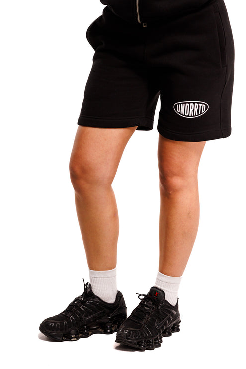 UNDERRATED Stamp Sweatshorts - Black