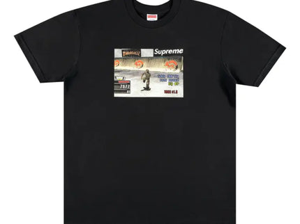 Supreme Thrasher Game Tee - Black (FW21)