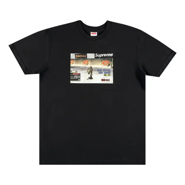 Supreme Thrasher Game Tee - Black (FW21)