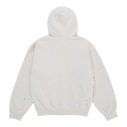 Supreme MM6 Maison Margiela Box Logo Zip Up Hoodie - White