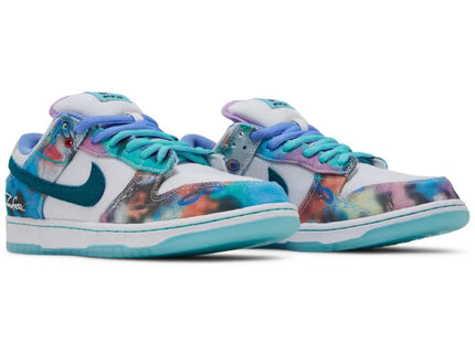 Futura Laboratories x Nike SB Dunk Low 'Bleached Aqua'