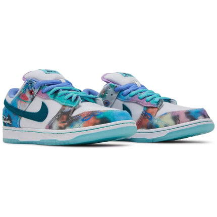 Futura Laboratories x Nike SB Dunk Low 'Bleached Aqua'