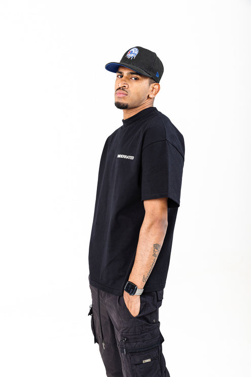 UNDERRATED Classic Logo T-Shirt - Black