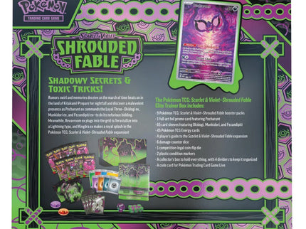 Pokemon TCG Scarlet & Violet - Shrouded Fable Elite Trainer Box