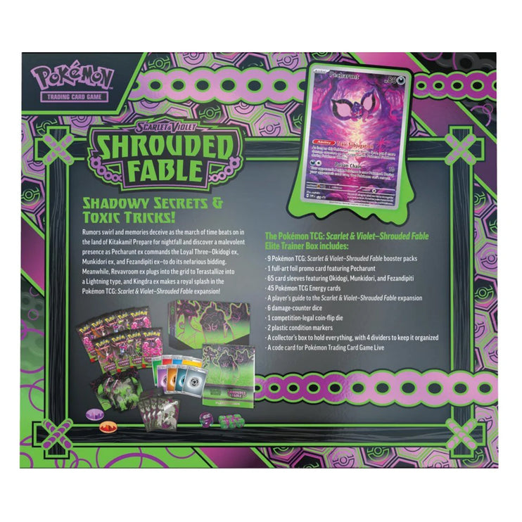 Pokemon TCG Scarlet & Violet - Shrouded Fable Elite Trainer Box