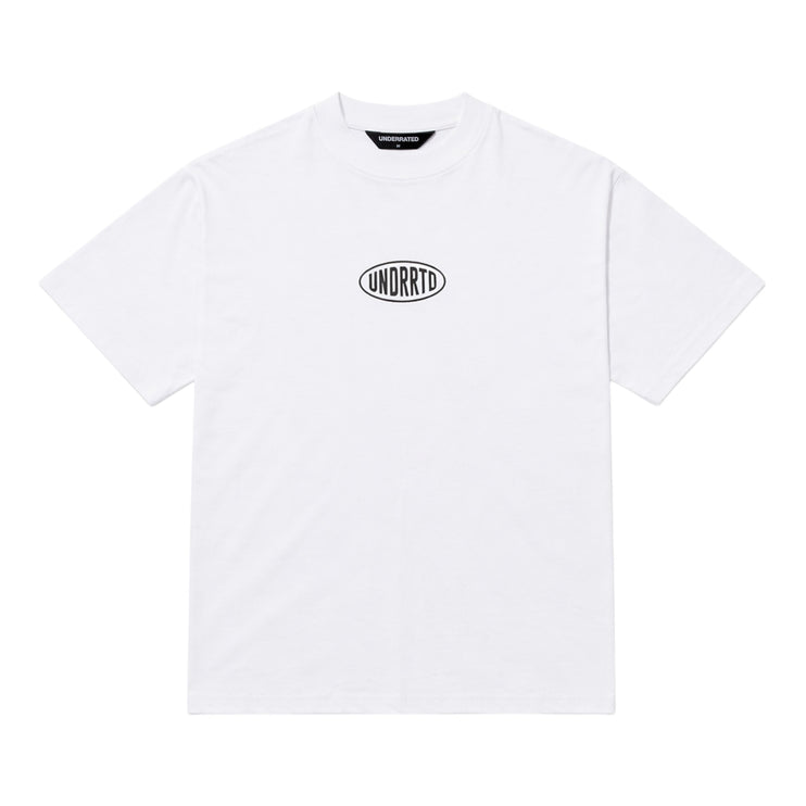UNDERRATED Stamp T-Shirt - White