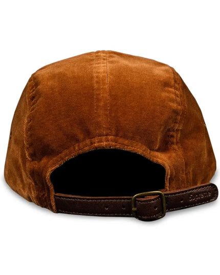 Supreme Velvet Camp Cap - Brown