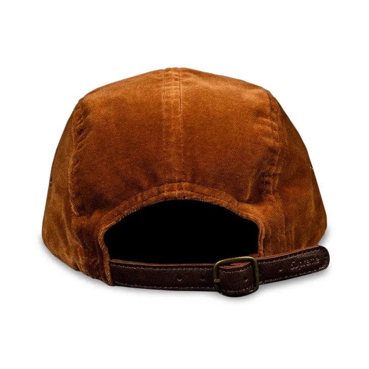 Supreme Velvet Camp Cap - Brown