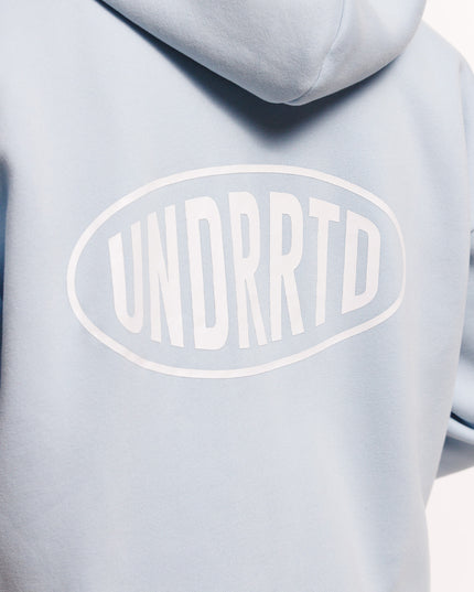 UNDERRATED Stamp Zip Hoodie - Powder Blue