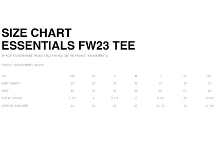 FEAR OF GOD ESSENTIALS T-Shirt - Core Heather (FW23)