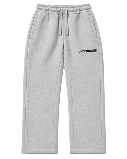 UNDERRATED Classic Logo V2 Sweatpants - Heather Grey
