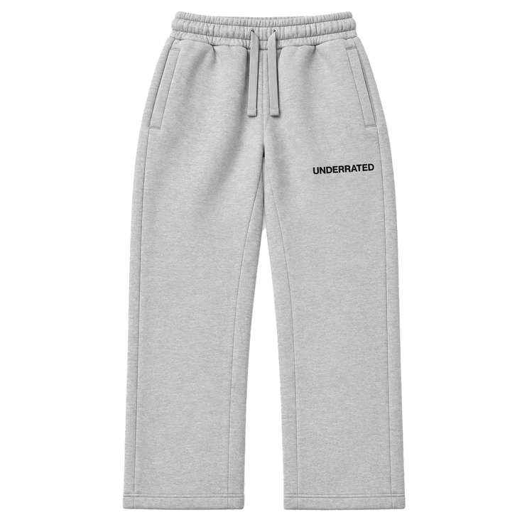 UNDERRATED Classic Logo V2 Sweatpants - Heather Grey