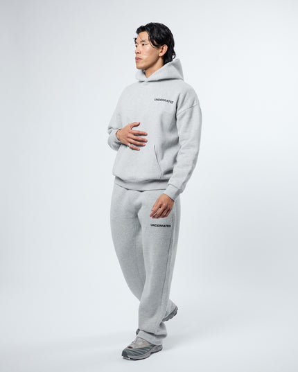 UNDERRATED Classic Logo V2 Sweatpants - Heather Grey