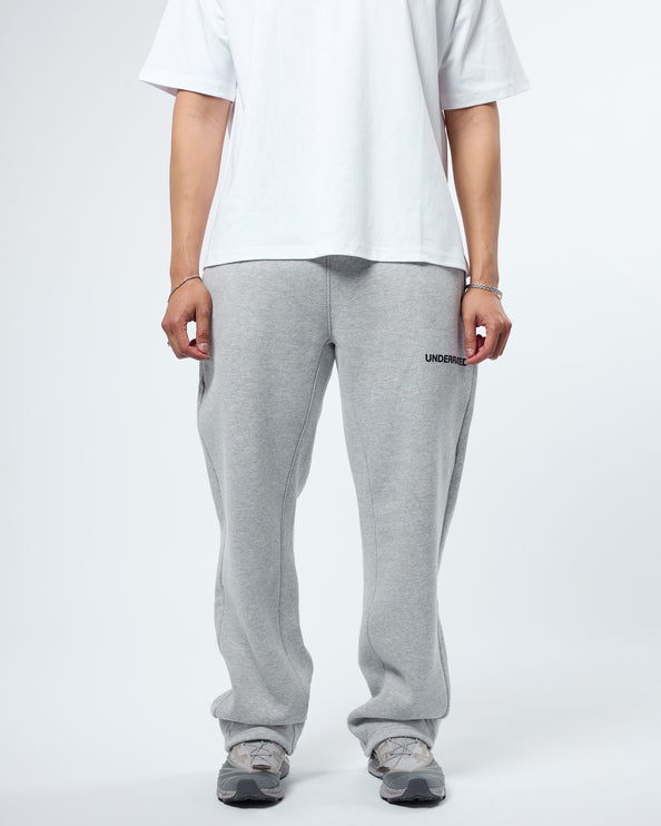UNDERRATED Classic Logo V2 Sweatpants - Heather Grey