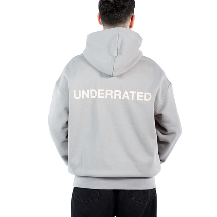 UNDERRATED Classic Logo Hoodie - Slate Grey