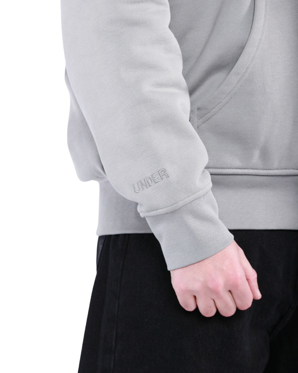 UNDERRATED Classic Logo Hoodie - Slate Grey
