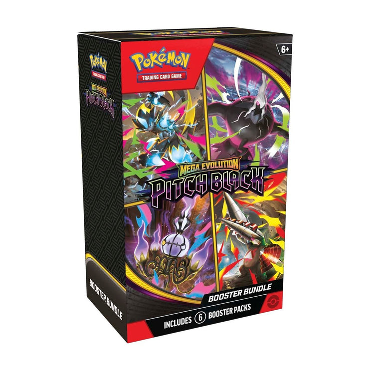 Pokemon TCG Mega Evolution - Pitch Black Booster Bundle (6 Packs)