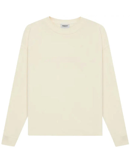 FEAR OF GOD ESSENTIALS L/S T-Shirt - Cream (SS21)